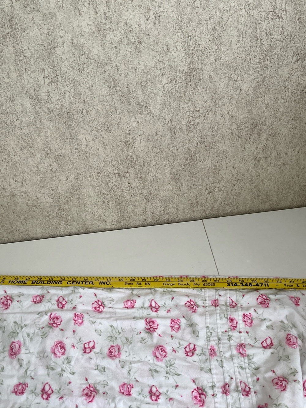 Eileen West Flannel Cotton Nightgown White Pink Roses Floral Lace Trim Cottage M - Picture 8 of 8